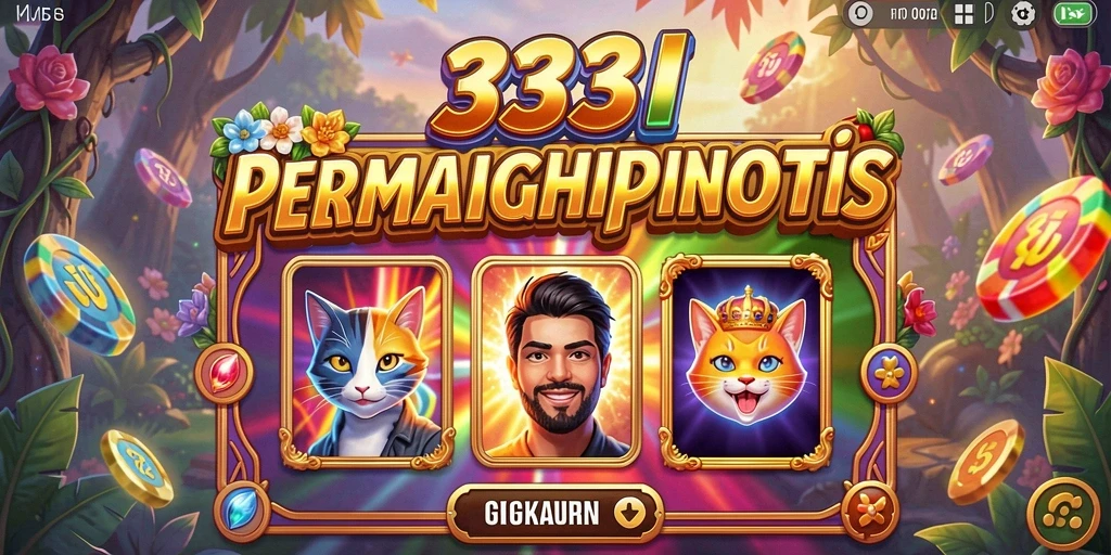 Tampilan gameplay menarik dari permainan Slot 333I.