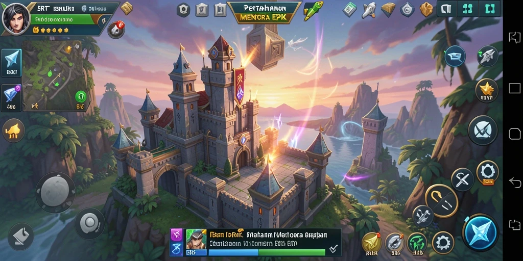 Tangkapan layar gameplay 5RT yang menarik dan strategis.