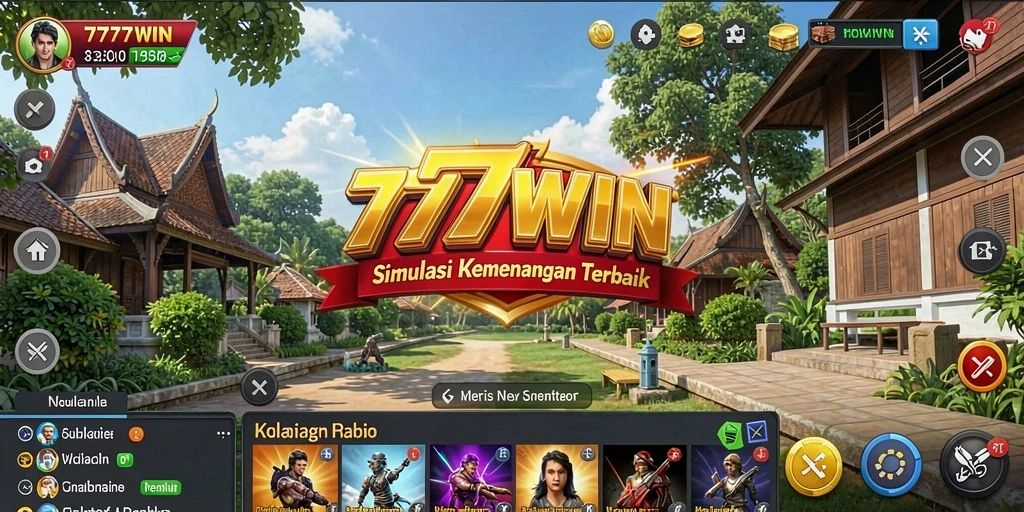 Screenshot gameplay <strong>777WIN</strong> menampilkan aksi penuh strategi dan keseruan.