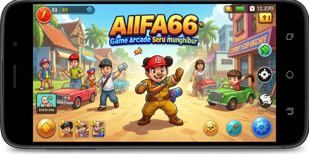 Tampilan gameplay AIFA66 yang seru dan penuh aksi.