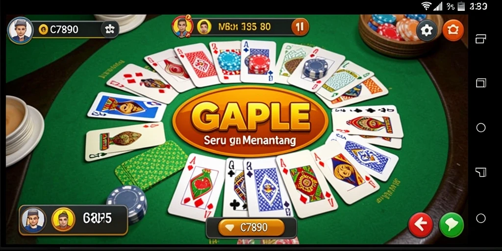 Tampilan gameplay yang seru dan mendebarkan di C7890.