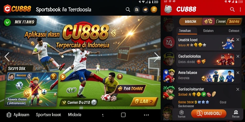 Tampilan gameplay Sportsbook yang mengasyikkan dan interaktif.