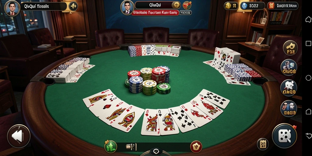 Tampilan gameplay QiuQiu yang menarik dari F32.