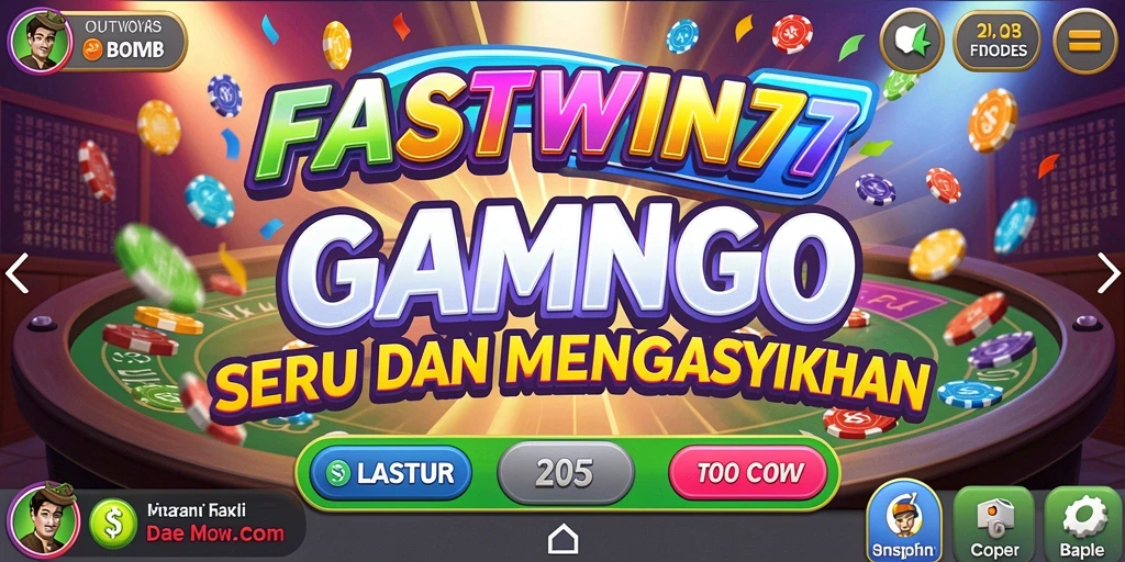 Screenshot gameplay seru dari permainan Bingo FASTWIN77.