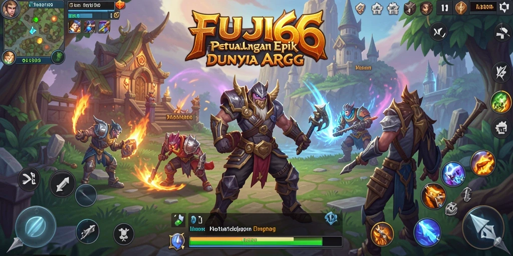 Tampilan gameplay seru dalam dunia FUJI66 yang penuh aksi.