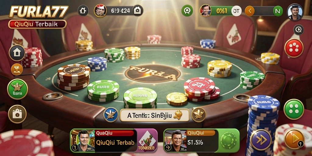Screenshot gameplay seru QiuQiu di FURLA77.