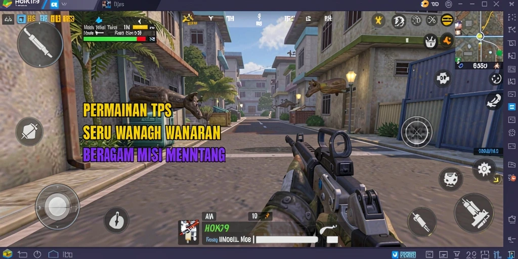 Tangkapan layar menunjukkan aksi seru dalam permainan HOKI9.