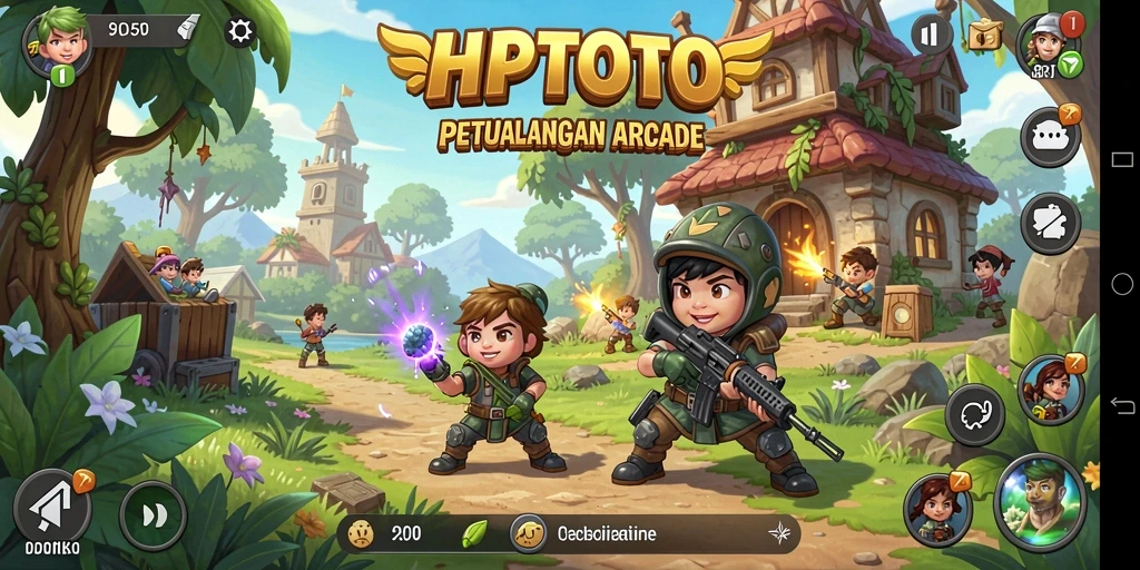 Gameplay HPTOTO yang seru dan menantang dalam grafik yang memukau.