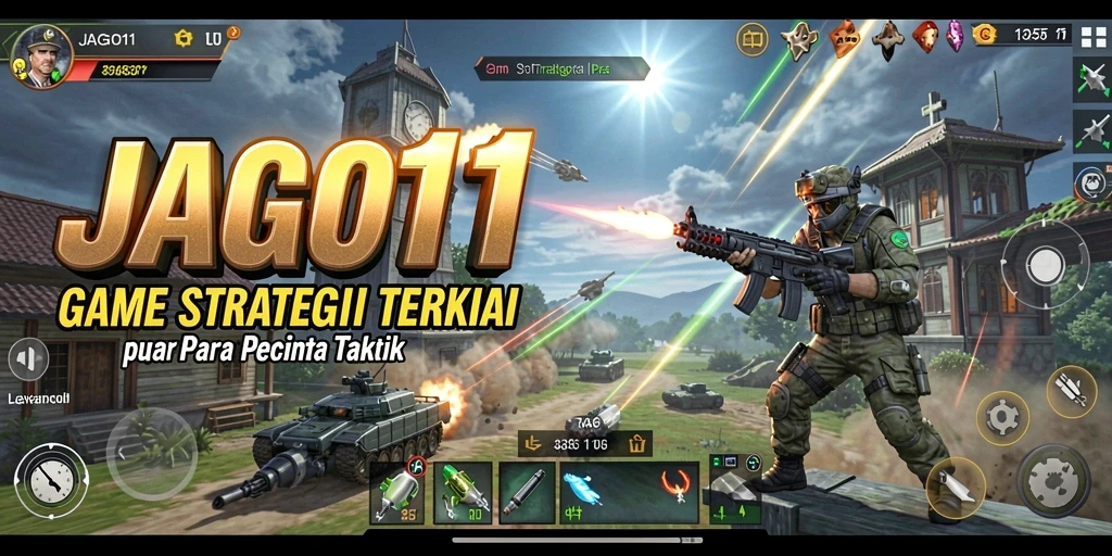 Gameplay menarik dengan strategi yang menantang di JAGO11.