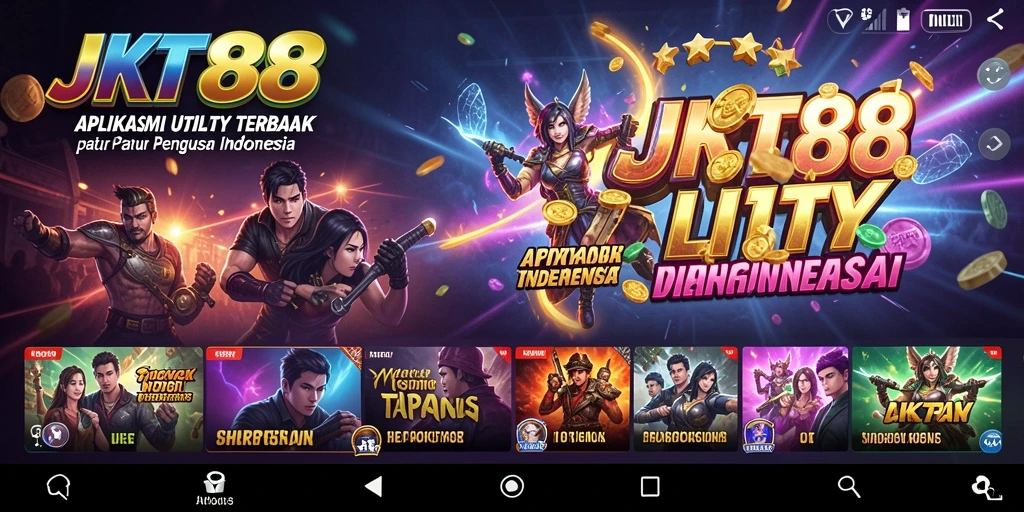 Tampilan antarmuka JKT88 yang intuitif dan mudah digunakan.