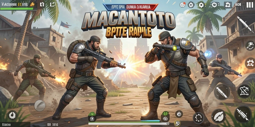 Tampilan gameplay seru dan menegangkan di MACANTOTO.