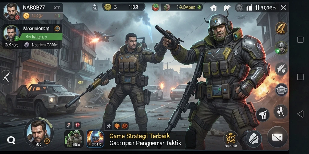 Tampilan gameplay NABOB77 dengan strategi yang mendebarkan.