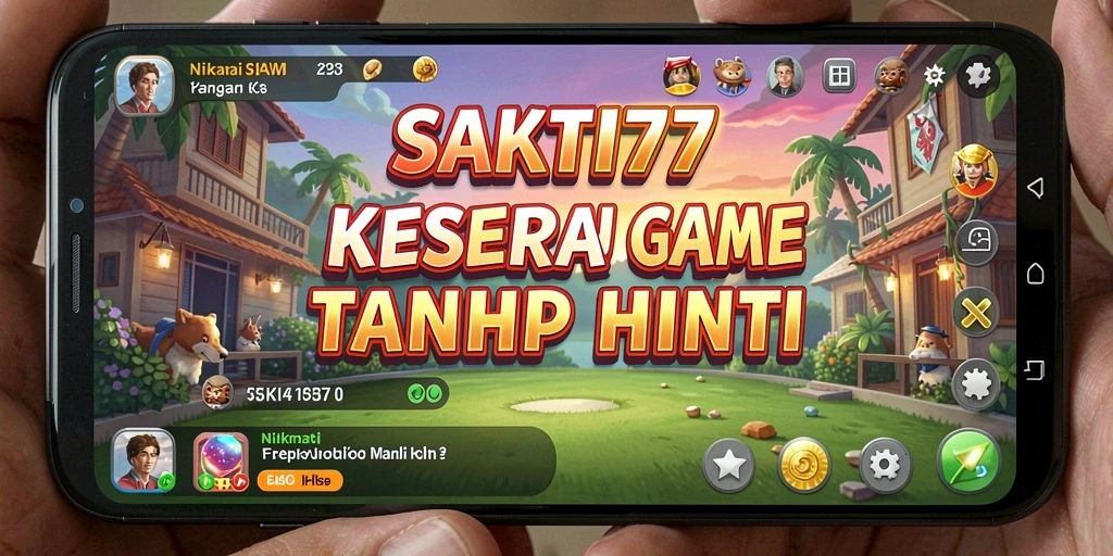 Tampilan gameplay SAKTI77 yang menarik dan interaktif.