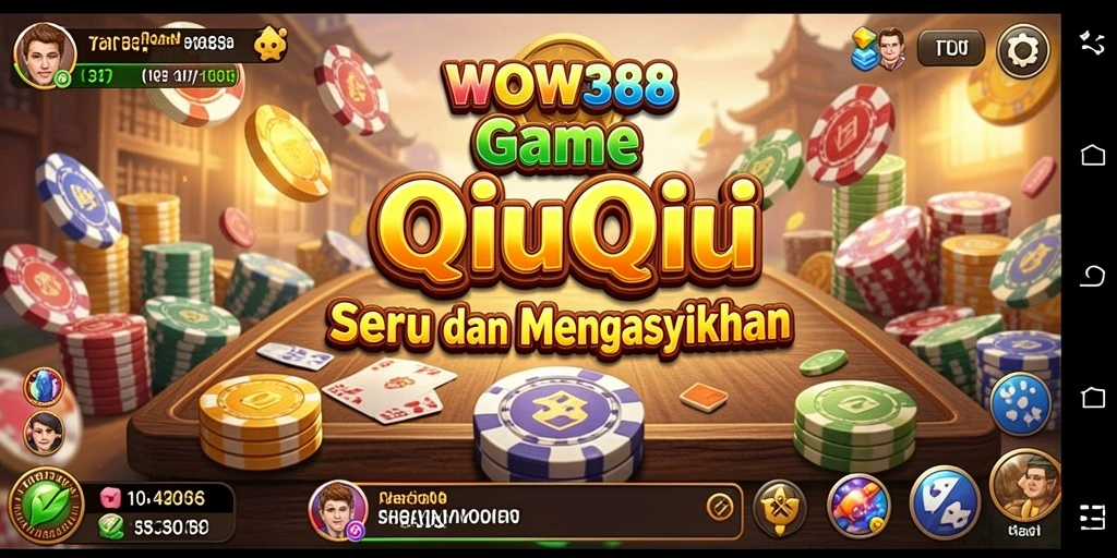 Gameplay QiuQiu yang seru dan penuh tantangan.